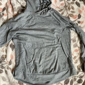 This is athletic work, is xs, grey pullover